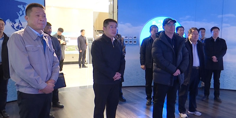 山东省生态环境厅一级巡视员葛为砚一行调研通博TBET环保